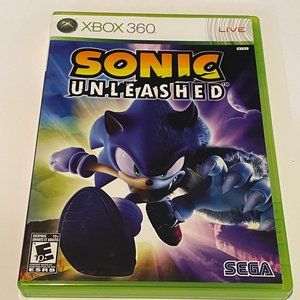 Sonic Unleashed Xbox 360 Complete in Box